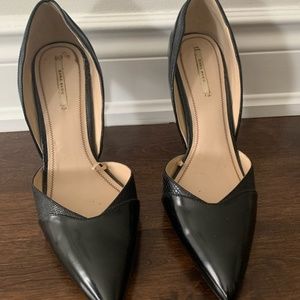 Pointed Toe Black Zara Heels